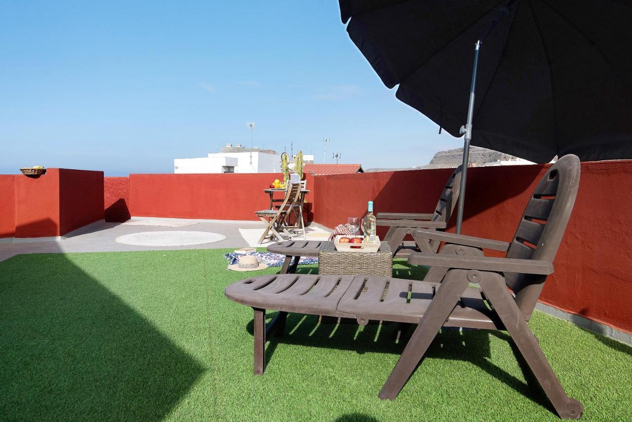 El Altillo House Moya  エクステリア 写真